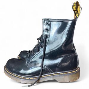 Dr. Martens 1460 Black Patent Leather 8-Eye Combat Boots Women’s US 8 EU 39